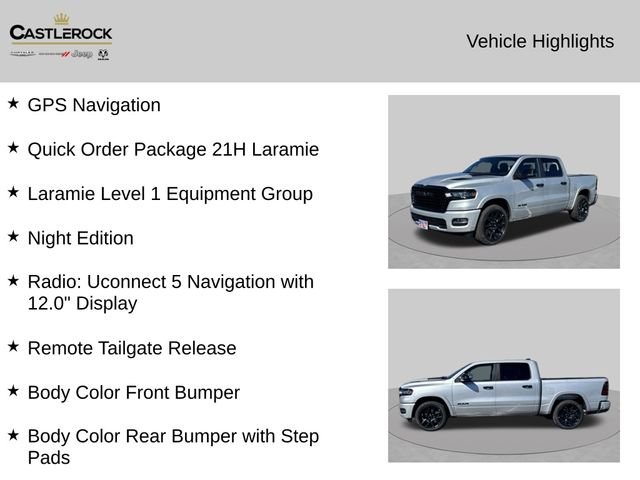 New 2026 Silver Zynith Exterior Paint RAM Laramie image 4