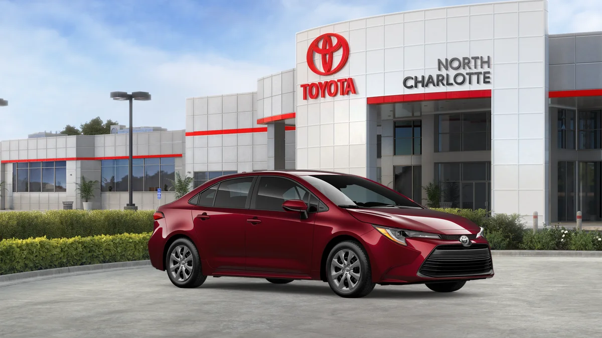 New 2026 Ruby Flare Pearl Toyota LE image 36