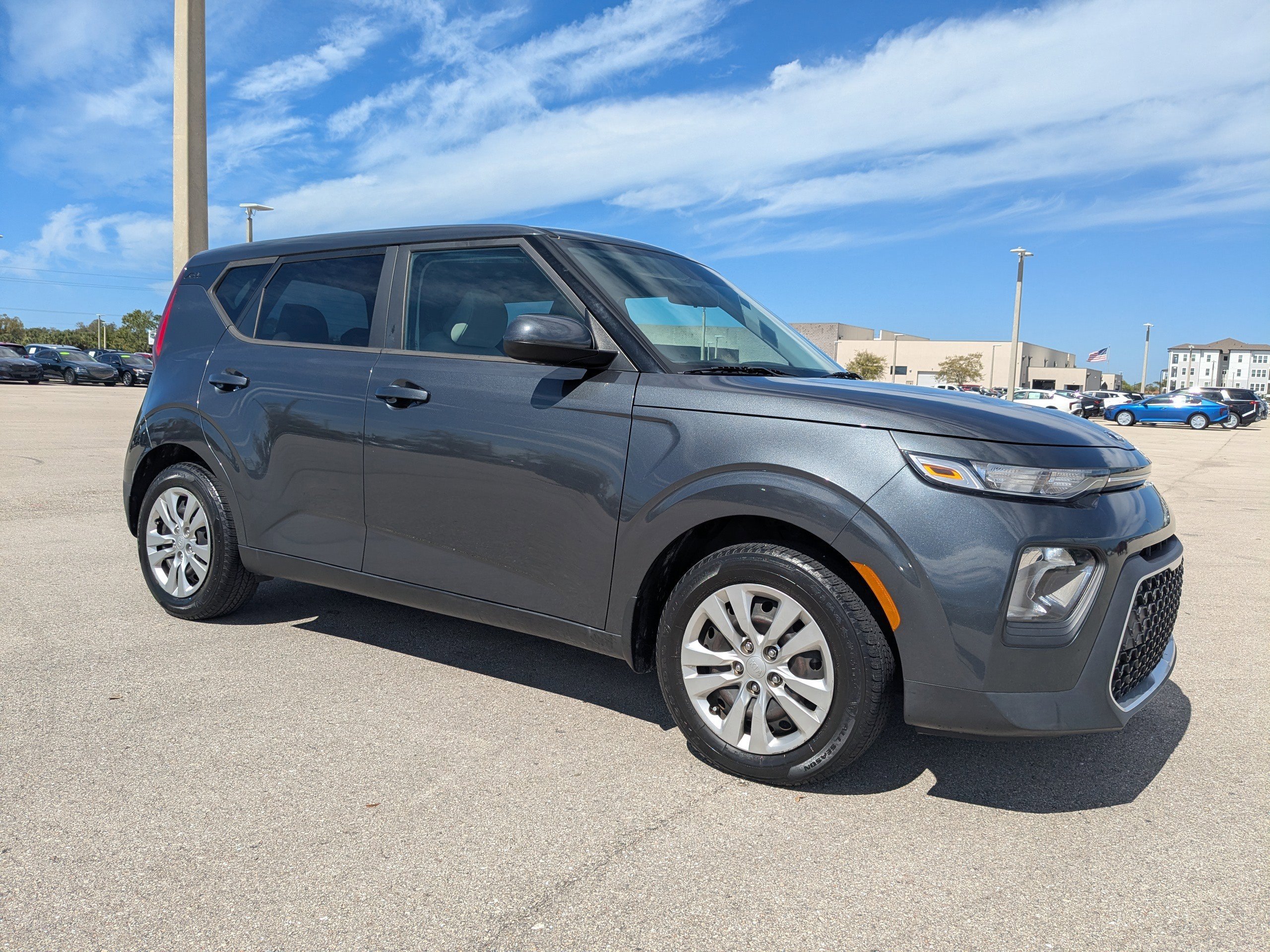 Used 2021 Kia Soul LX with VIN KNDJ23AU8M7779369 for sale in Port Charlotte, FL