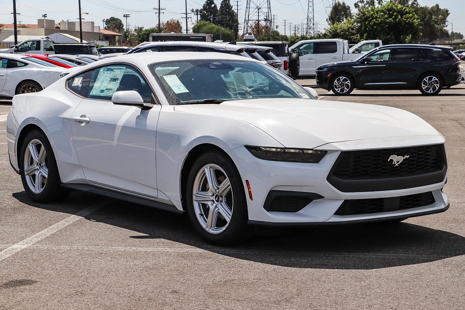New 2026 Oxford White Ford EcoBoost® Fastback image 3