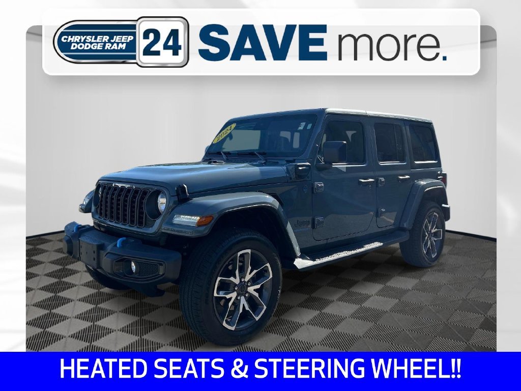 Used 2024 Gray Jeep Sport S 4xe image 1