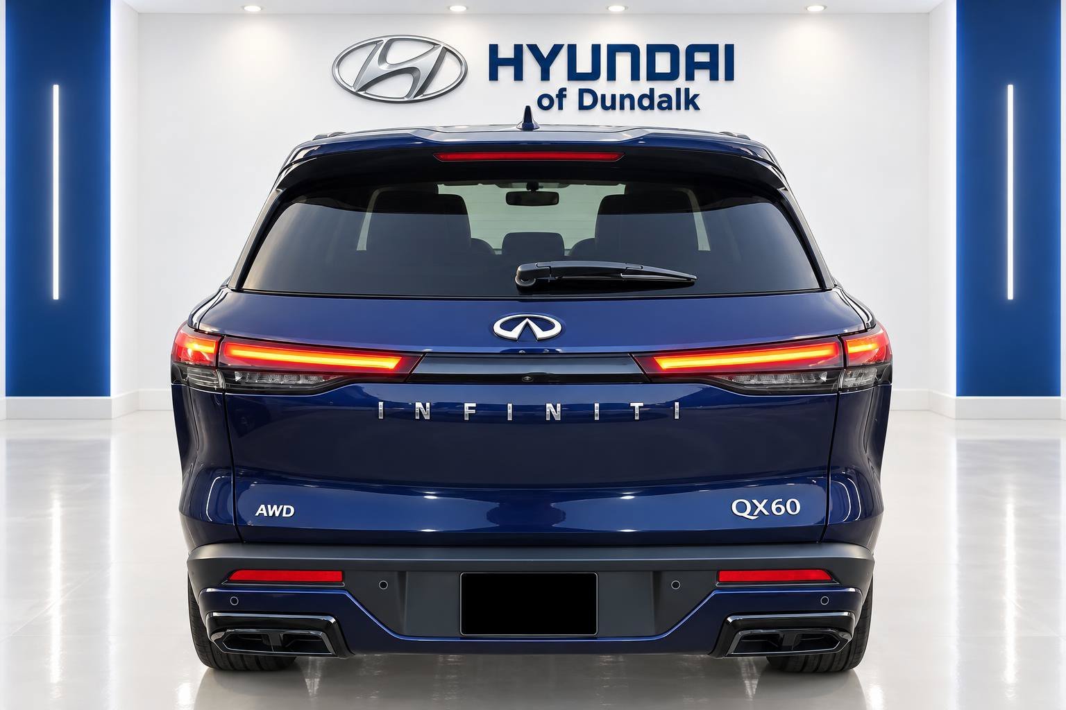 Used 2024 Blue INFINITI PURE image 6