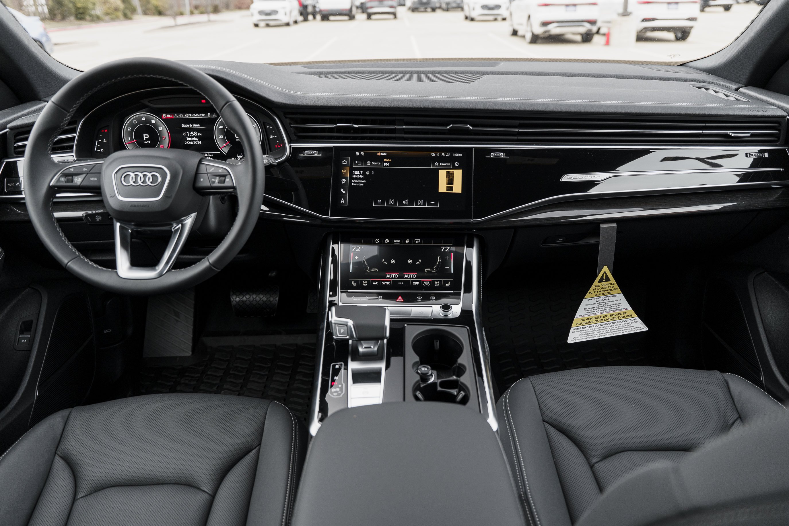 New 2026 Glacier White Metallic Audi Premium Plus image 8
