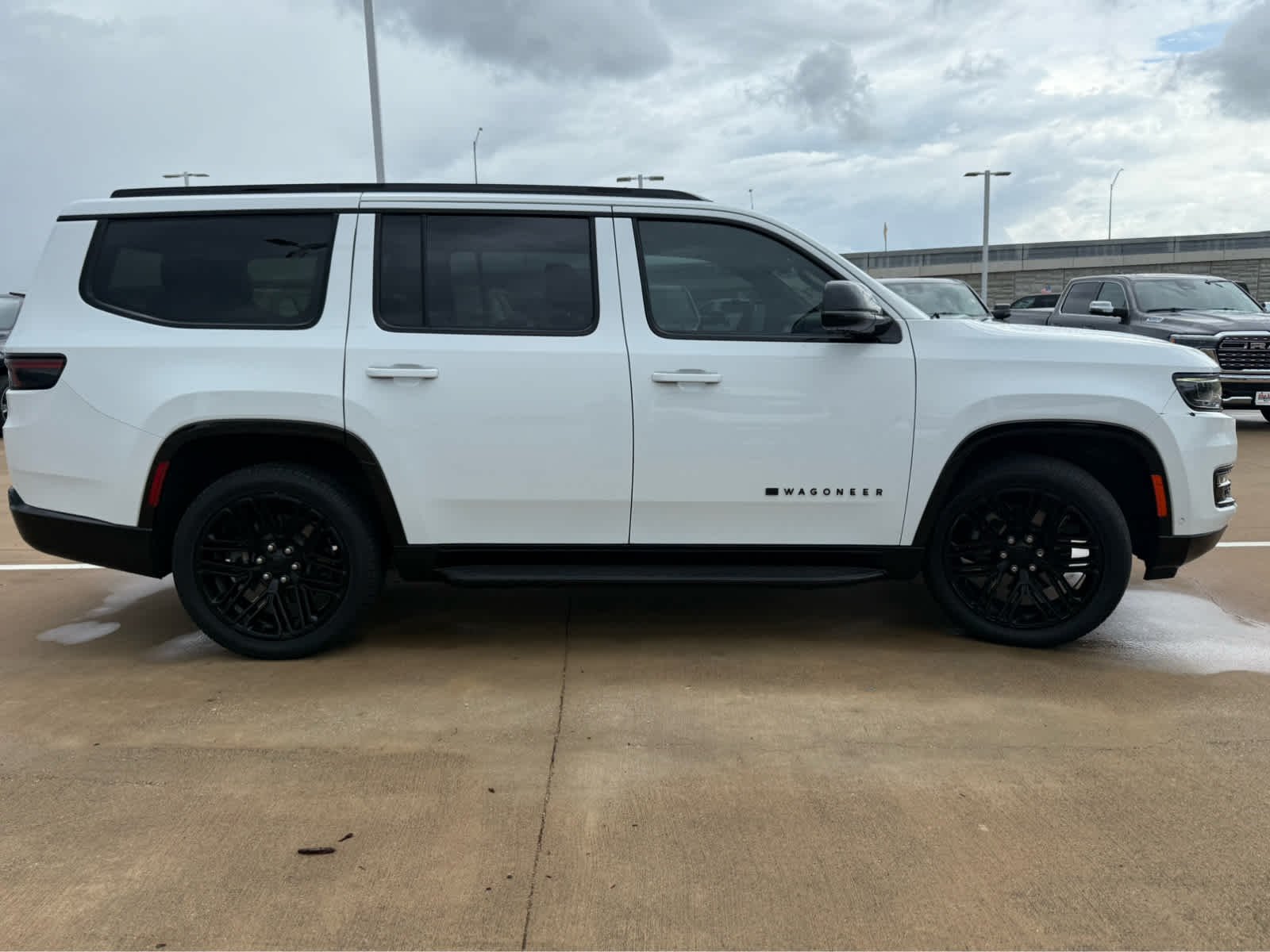 Used 2023 Bright White Clearcoat Jeep Series II Carbide image 8
