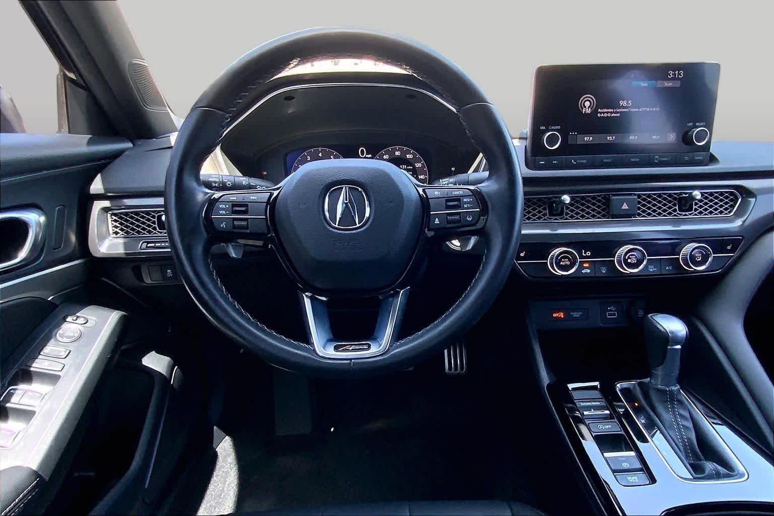 Used 2023 Majestic Black Pearl Acura w/A-Spec Package image 5