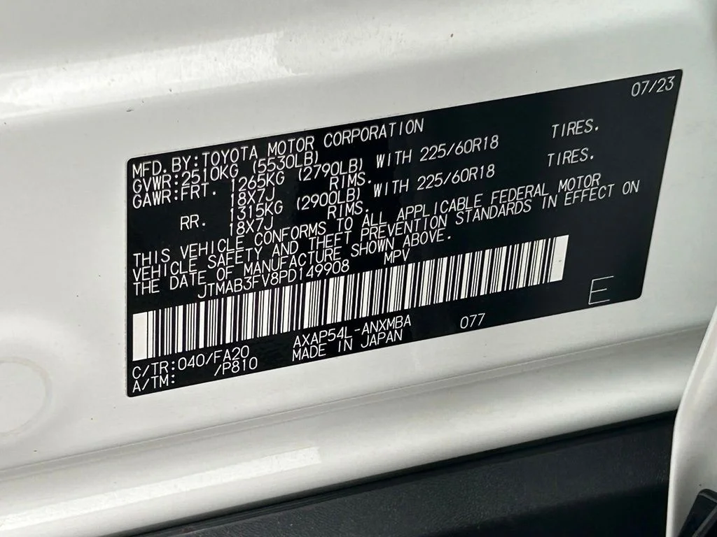 Used 2023 White Toyota SE image 59