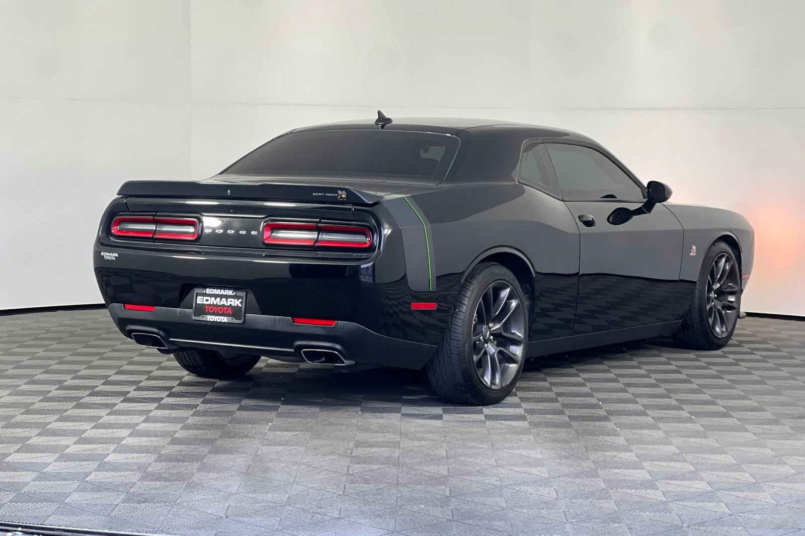 Used 2022 Pitch Black Clearcoat Dodge R/T Scat Pack image 3