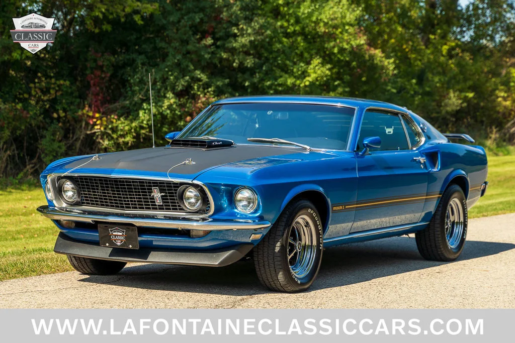 Used 1969 Blue Ford Mach 1 image 82