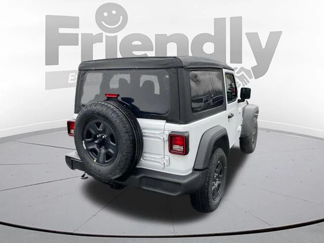 New 2026 Bright White Clearcoat Jeep Sport image 5