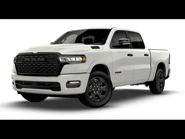 New 2026 Bright White Clear-Coat Exterior Paint RAM Big Horn/Lone Star image 1