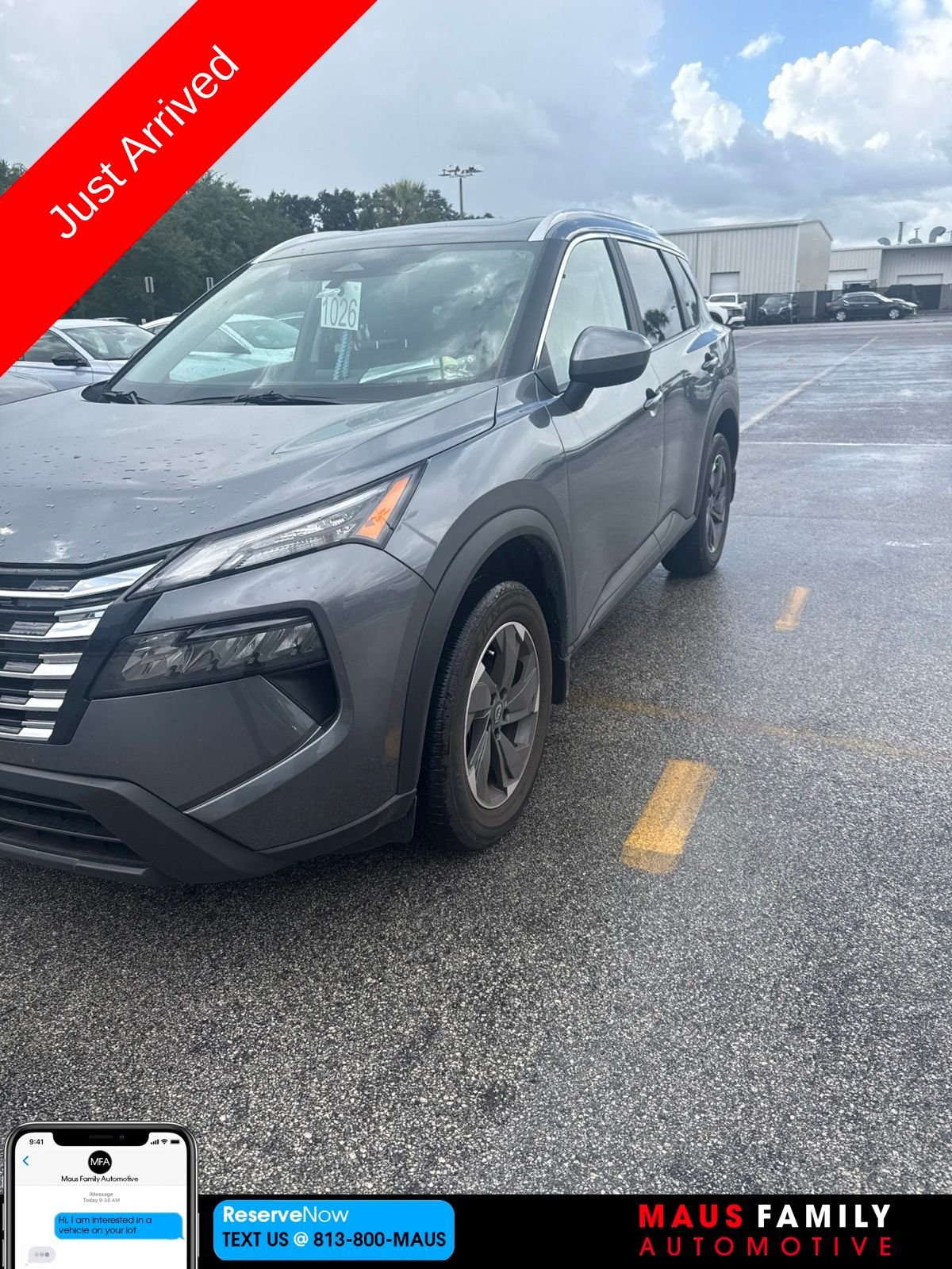 Certified Used 2026 Gray Nissan SV image 1