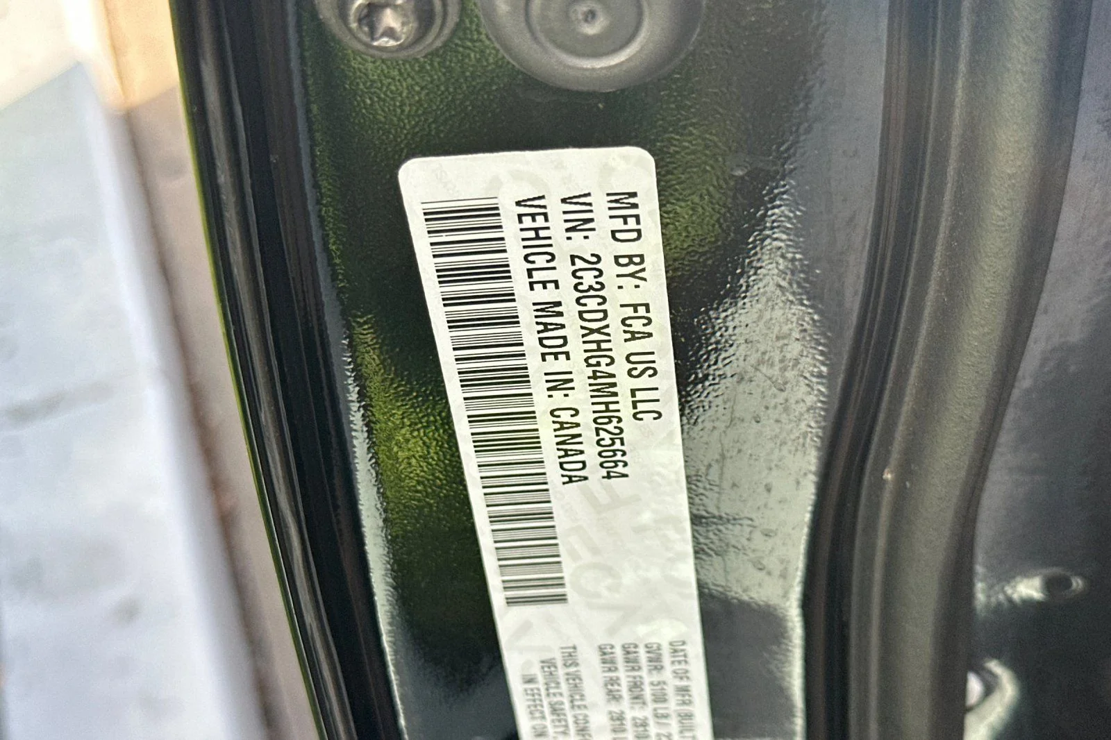Used 2021 Pitch Black Clearcoat Dodge GT image 23