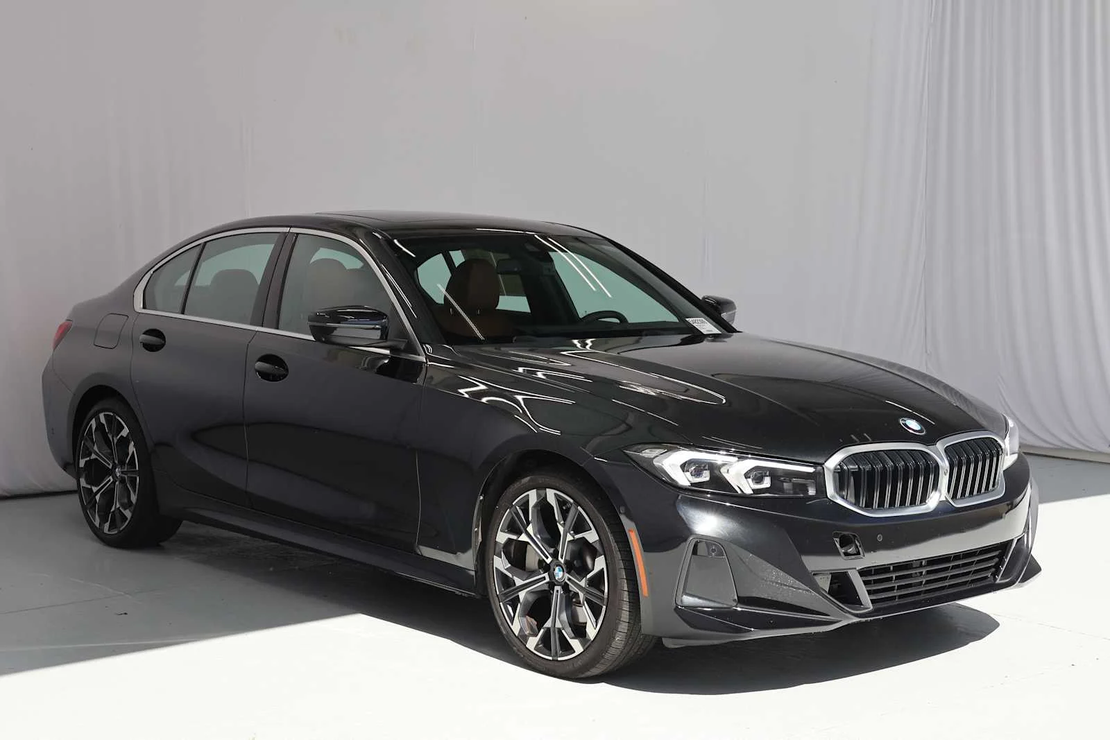 Certified Used 2025 Black Sapphire Metallic BMW 330i image 3