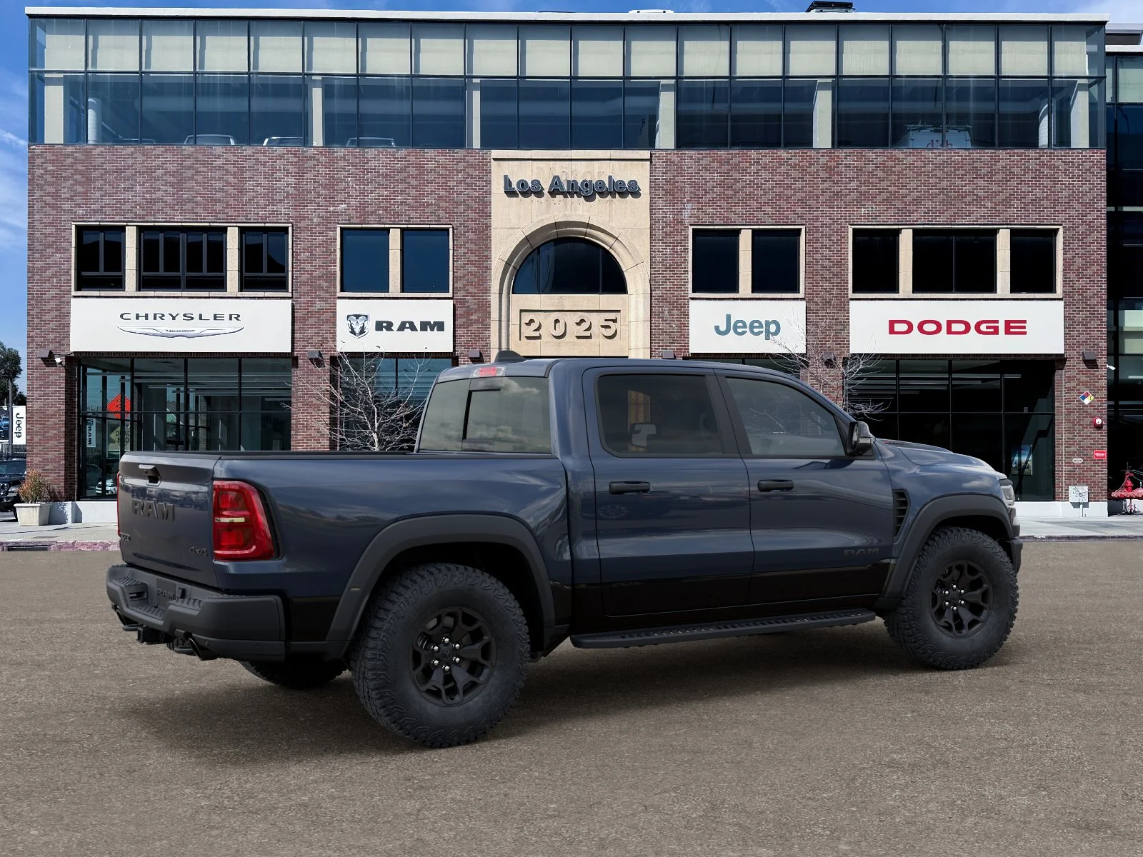 New 2026 Forged Blue Metallic Exterior Paint RAM RHO image 30