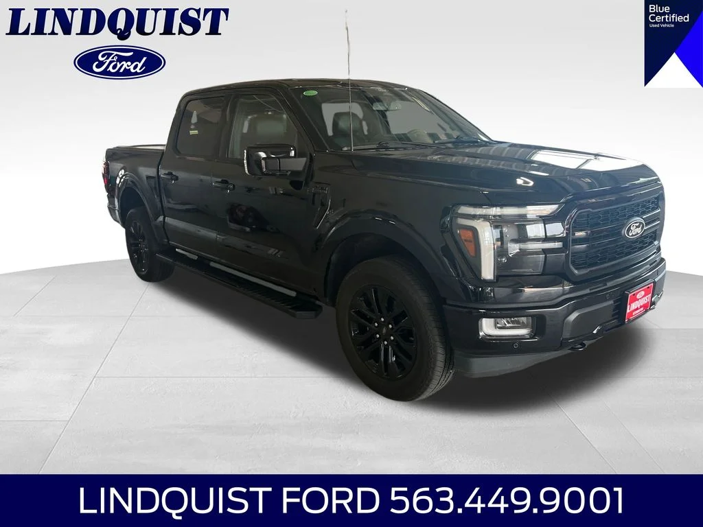 Certified Used 2024 Black Metallic Ford Lariat image 6
