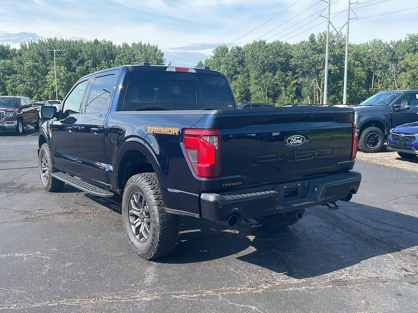 New 2026 Antimatter Blue Metallic Ford Tremor image 3