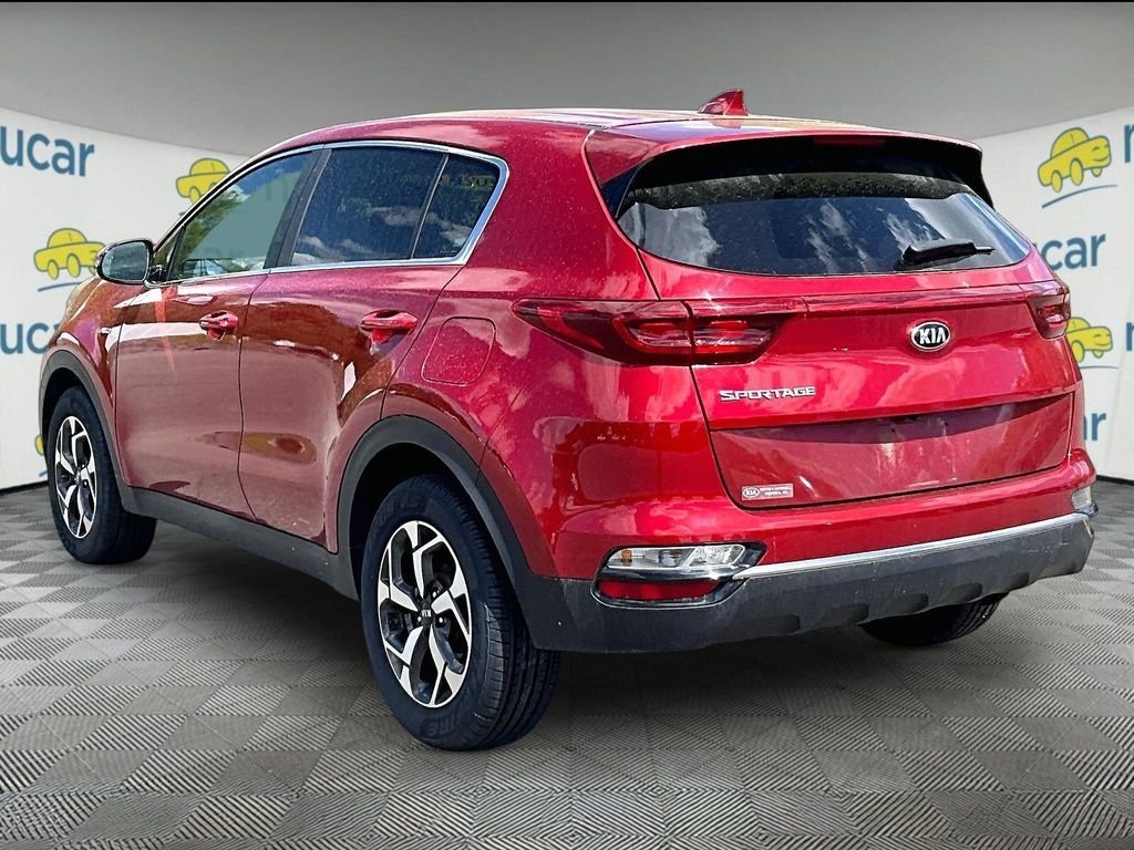 Used 2020 Red Kia LX image 4