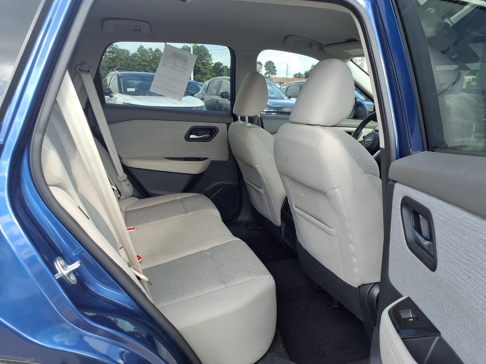 2022 Nissan Rogue SV Blue at Robbins Nissan