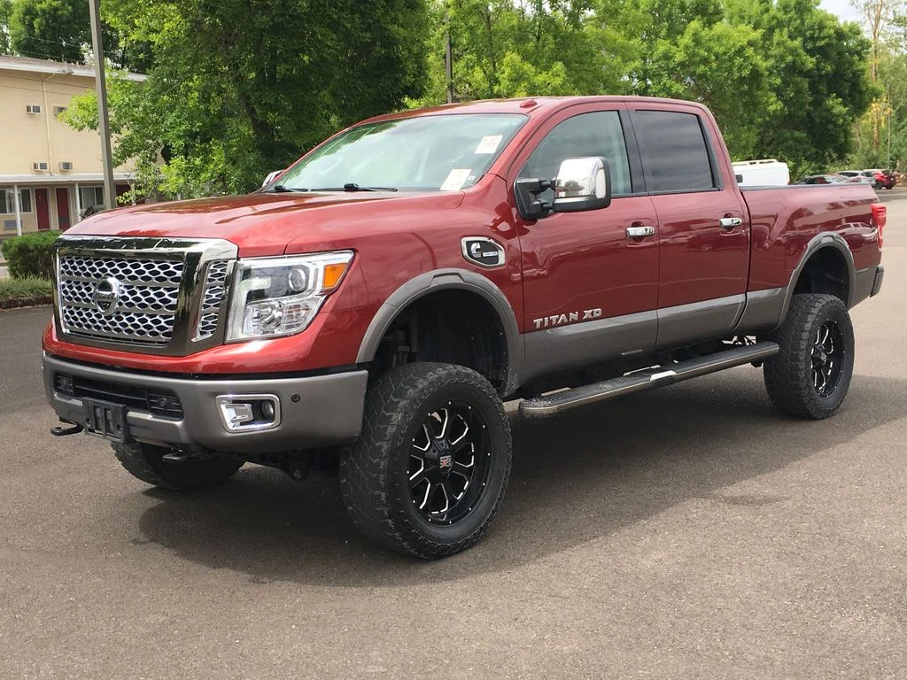 2016 Nissan Titan XD Platinum Reserve Diesel Crew Cab 4x4 SWB's photo