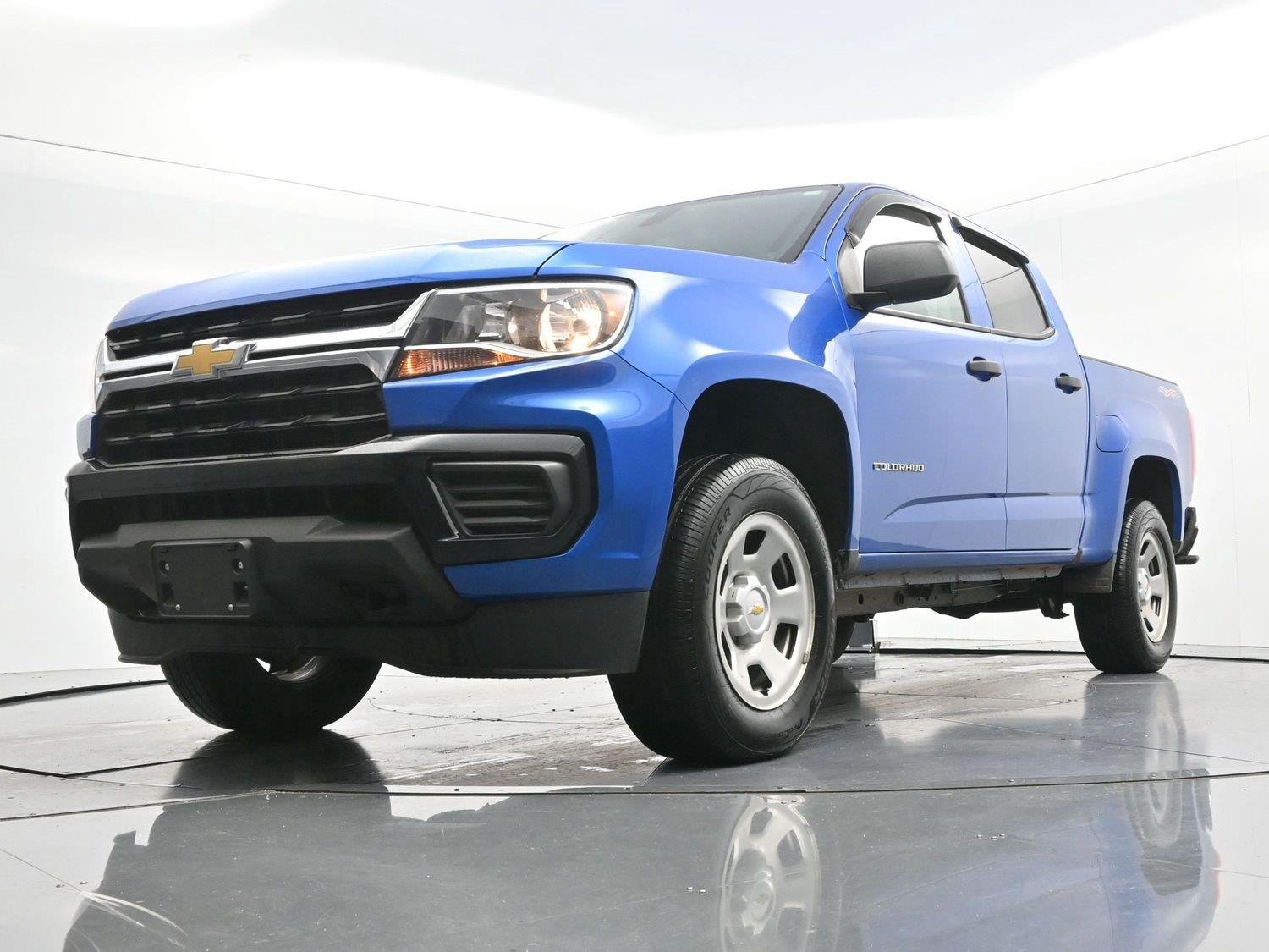 Used 2022 BRIGHT BLUE METALLIC Chevrolet 4WD Work Truck image 40
