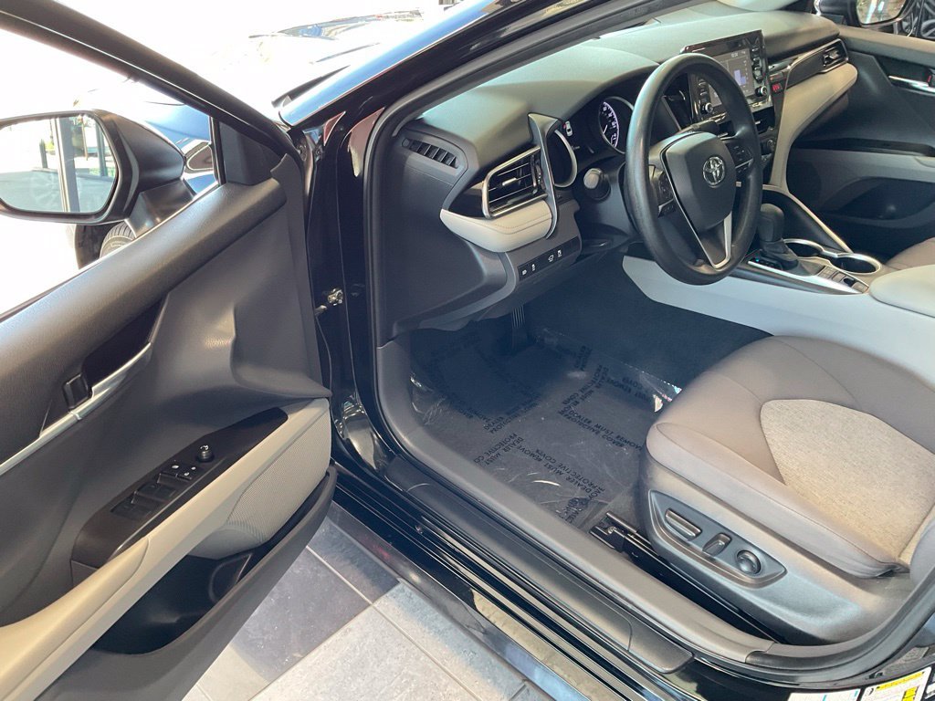 Certified Used 2022 Black Toyota LE image 8