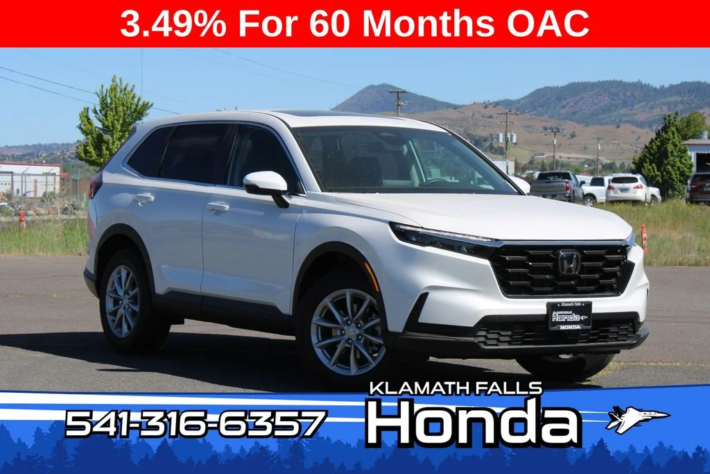 New 2026 Platinum White Pearl Honda AWD EX image 1