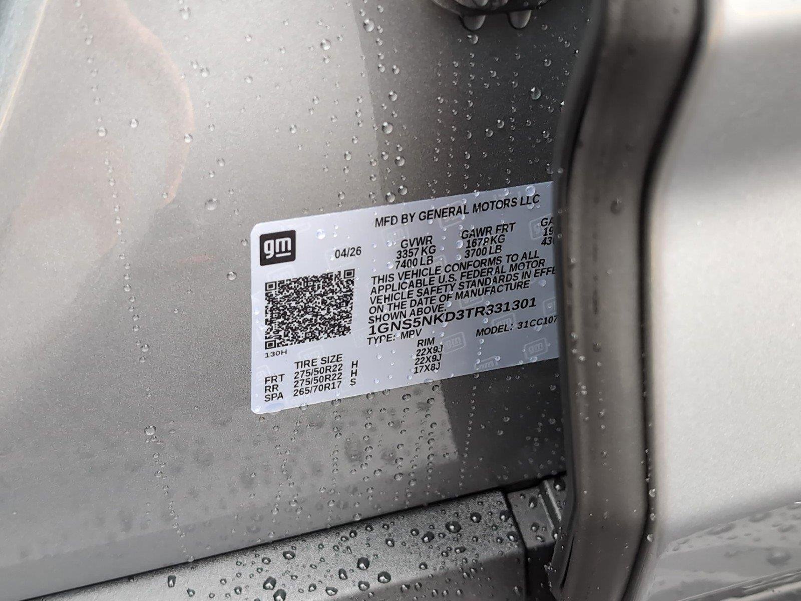 New 2026 Sterling Gray Metallic Chevrolet LT image 36