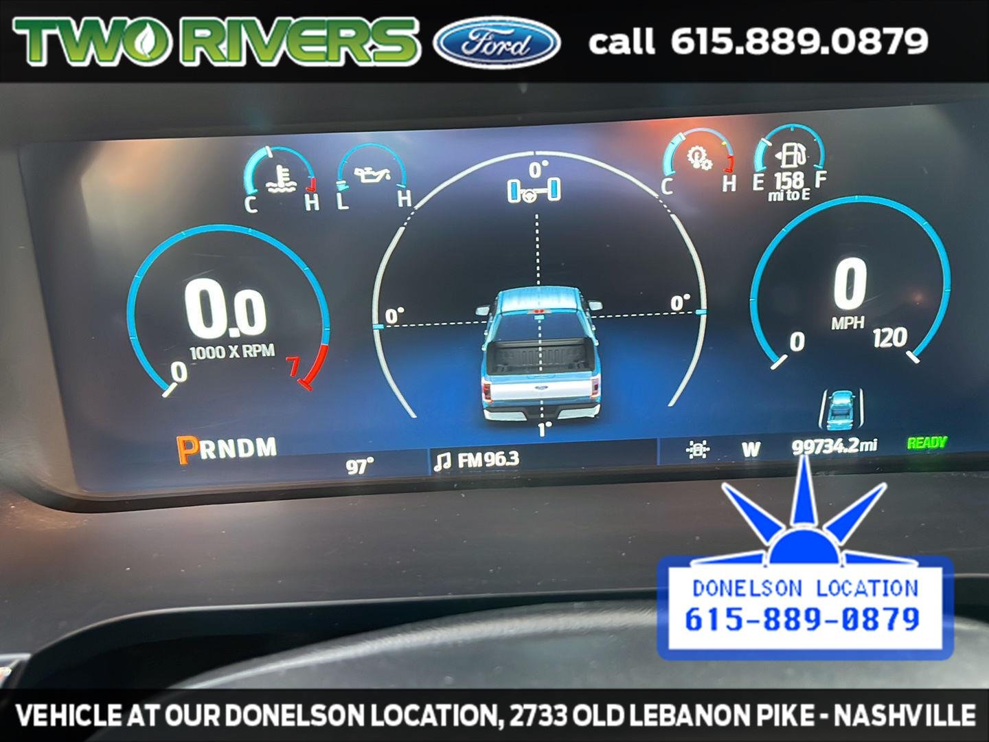 Used 2021 Carbonized Gray Metallic Ford LARIAT image 34