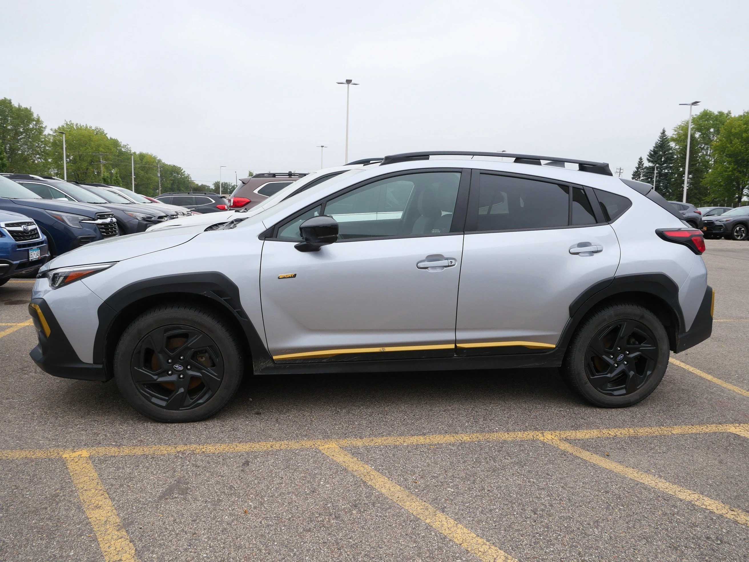 Used 2024 Ice Silver Metallic Subaru Sport image 4