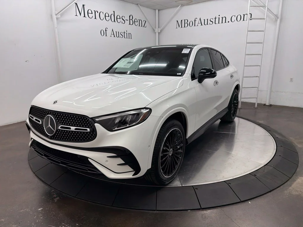 New 2027 White Mercedes-Benz GLC 300 Coupe image 3