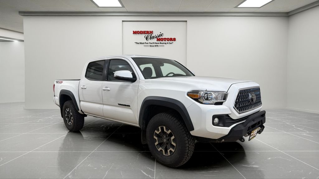 Used 2019 White Toyota TRD Off-Road image 1