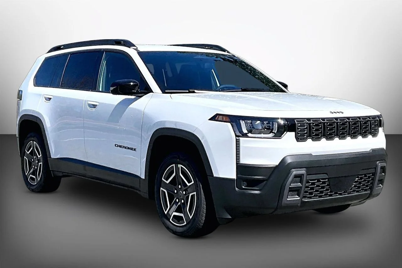 New 2026 Bright White Clearcoat Jeep Laredo image 1