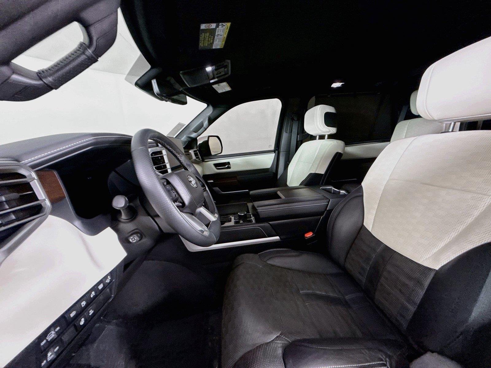 Used 2025 Midnight Black Metallic Toyota Capstone image 3