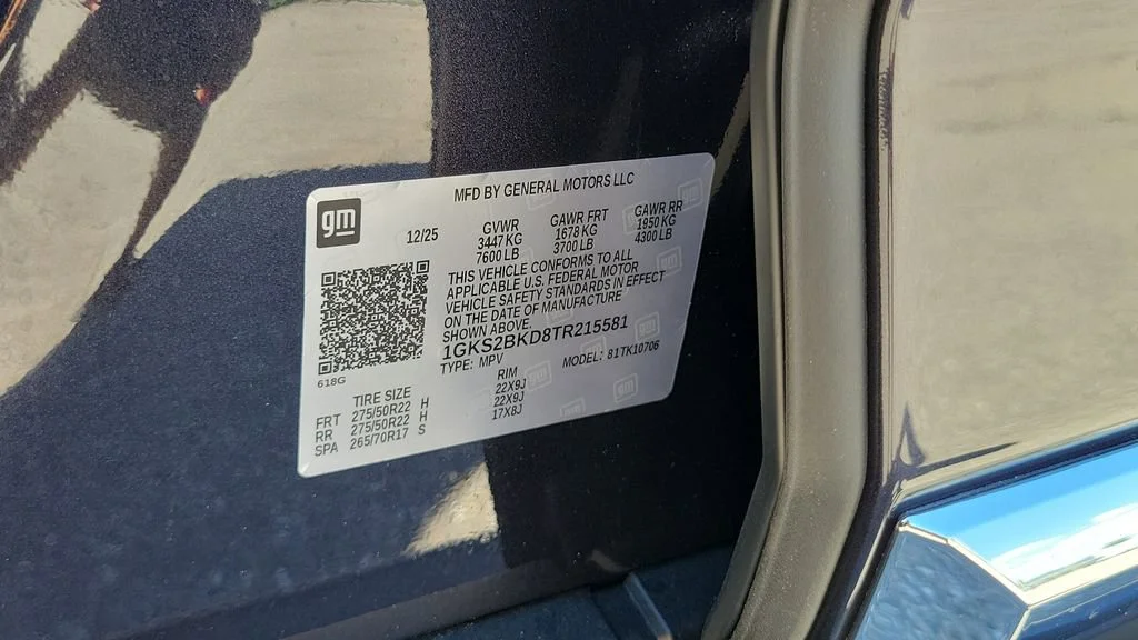 New 2026 Titanium Rush Metallic GMC Elevation image 36