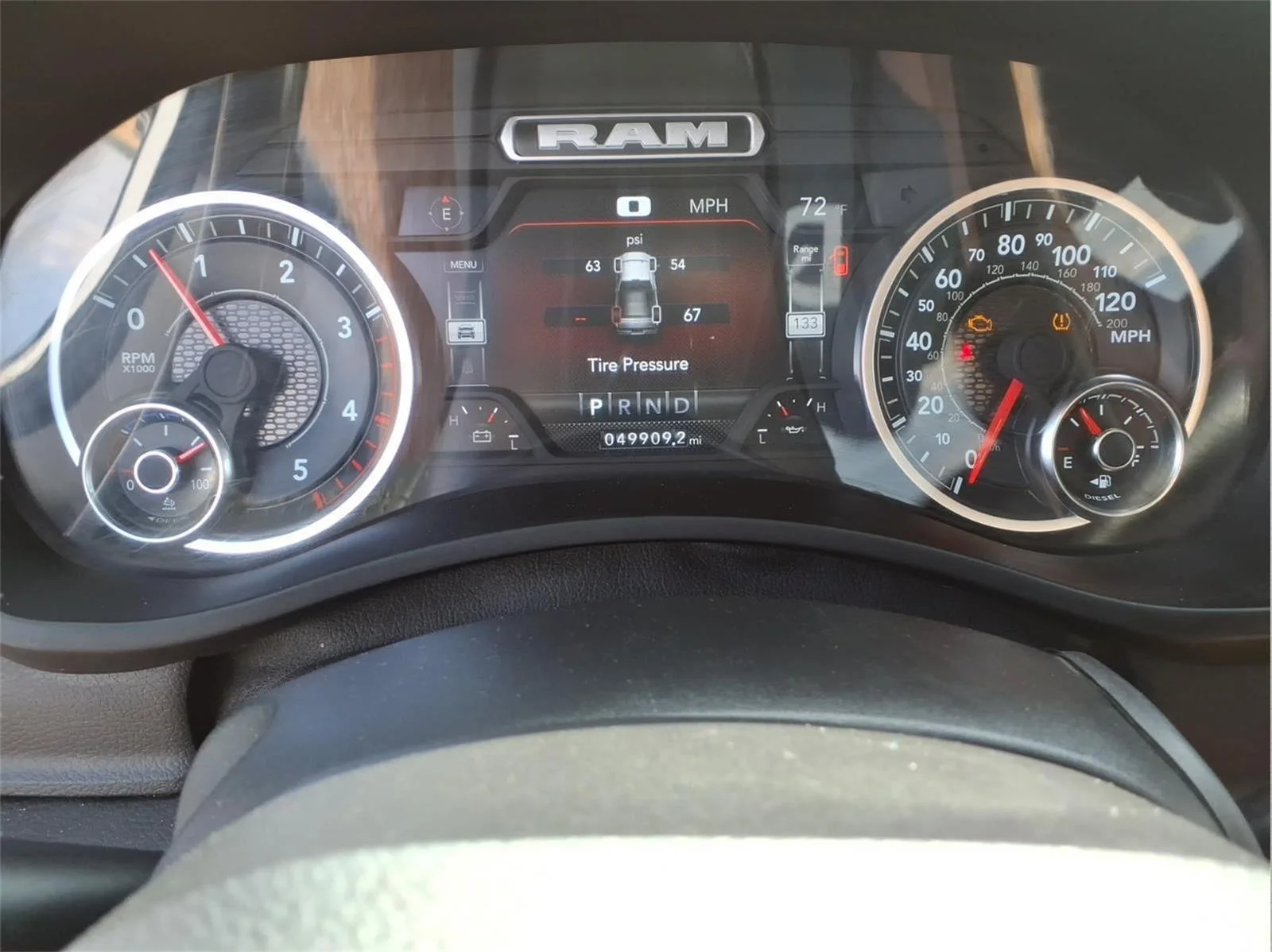 Used 2024 Bright White Clearcoat Ram Laramie image 16