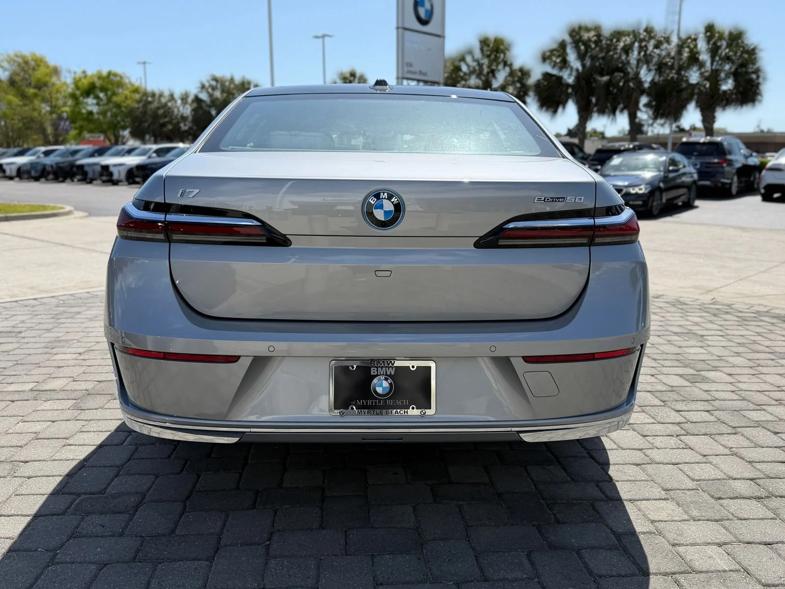 Used 2026 Space Silver Metallic BMW eDrive50 image 10