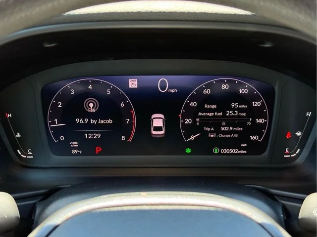 Used 2023 Blue Honda EX image 22