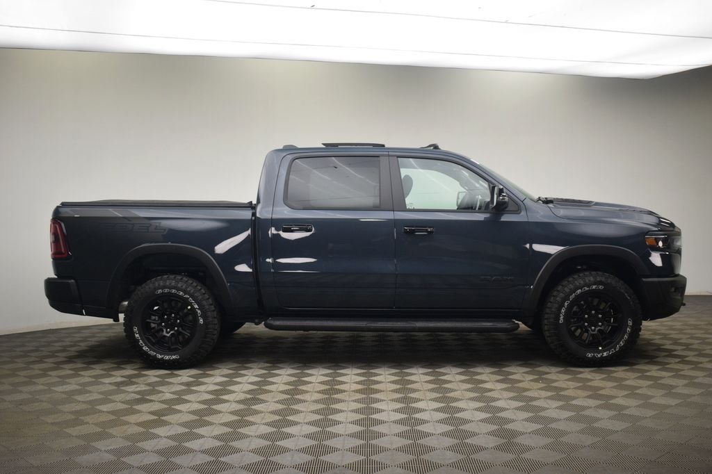 New 2026 Forged Blue Metallic Exterior Paint RAM Rebel image 4