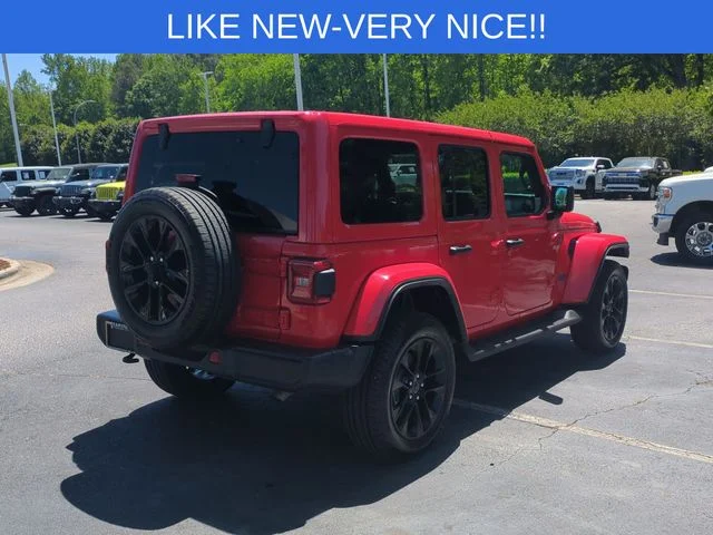 Used 2025 Red Jeep Sahara 4xe image 5