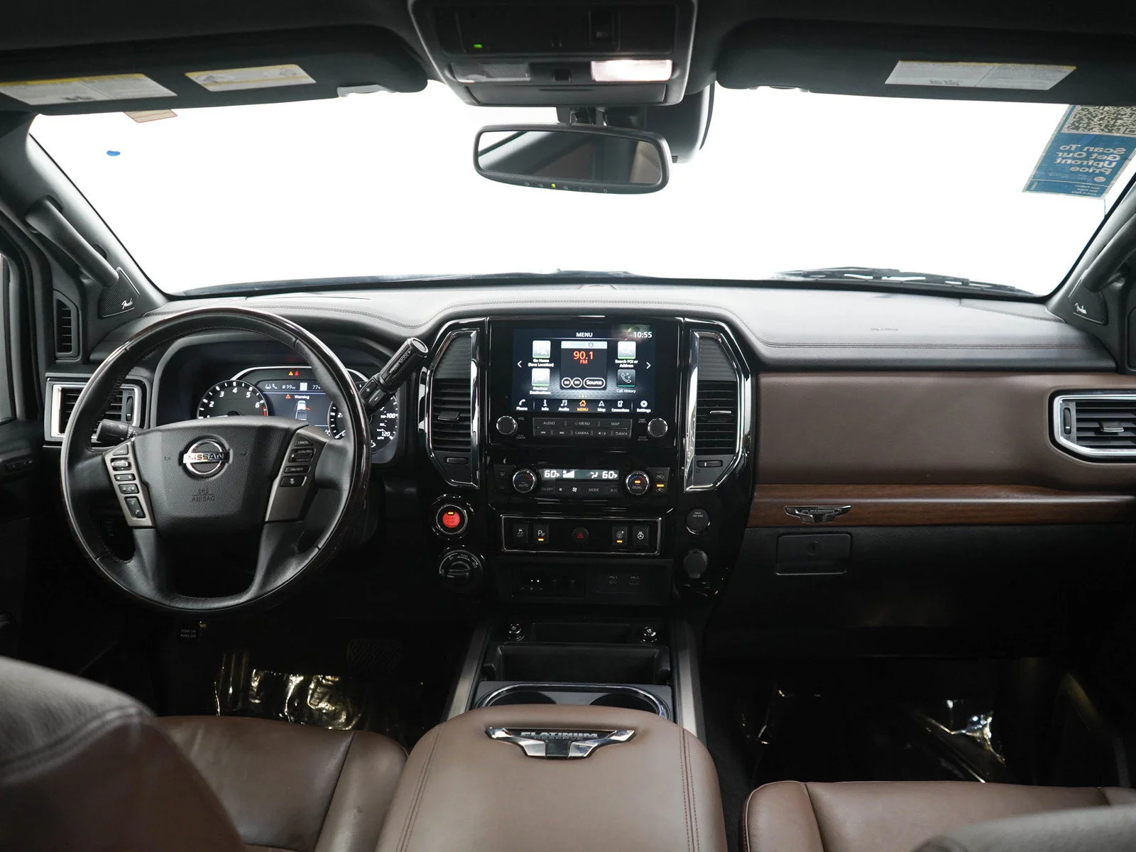 Used 2021 Pearl White Metallic Nissan Platinum Reserve image 13