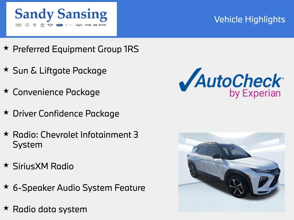 Used 2022 Beige Chevrolet RS image 7