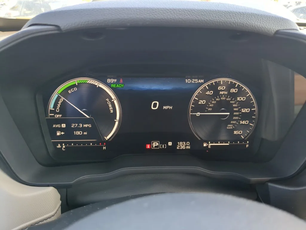 New 2026 MAGNETITE GRAY METALLIC Subaru Premium Hybrid image 34