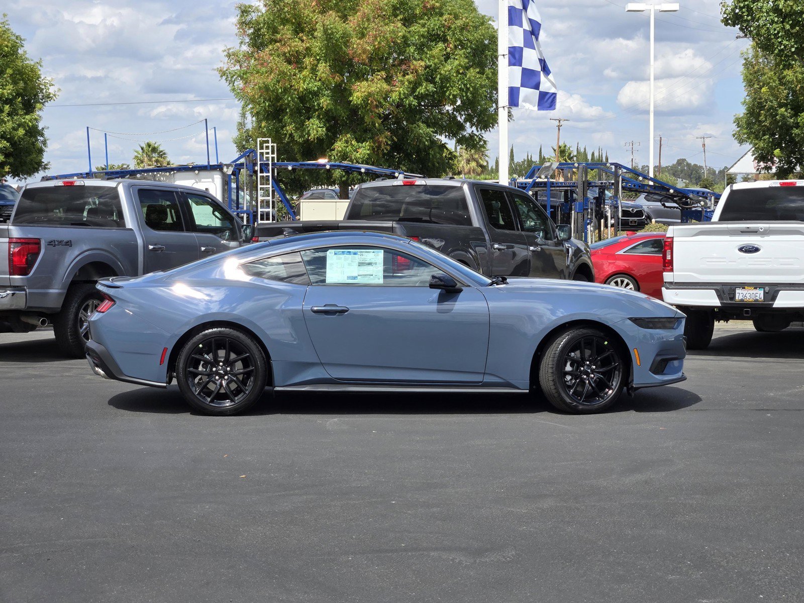 New 2026 Vapor Blue Metallic Ford EcoBoost® Fastback image 3