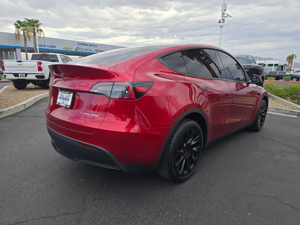 Used 2024 Maroon Tesla Long Range image 5