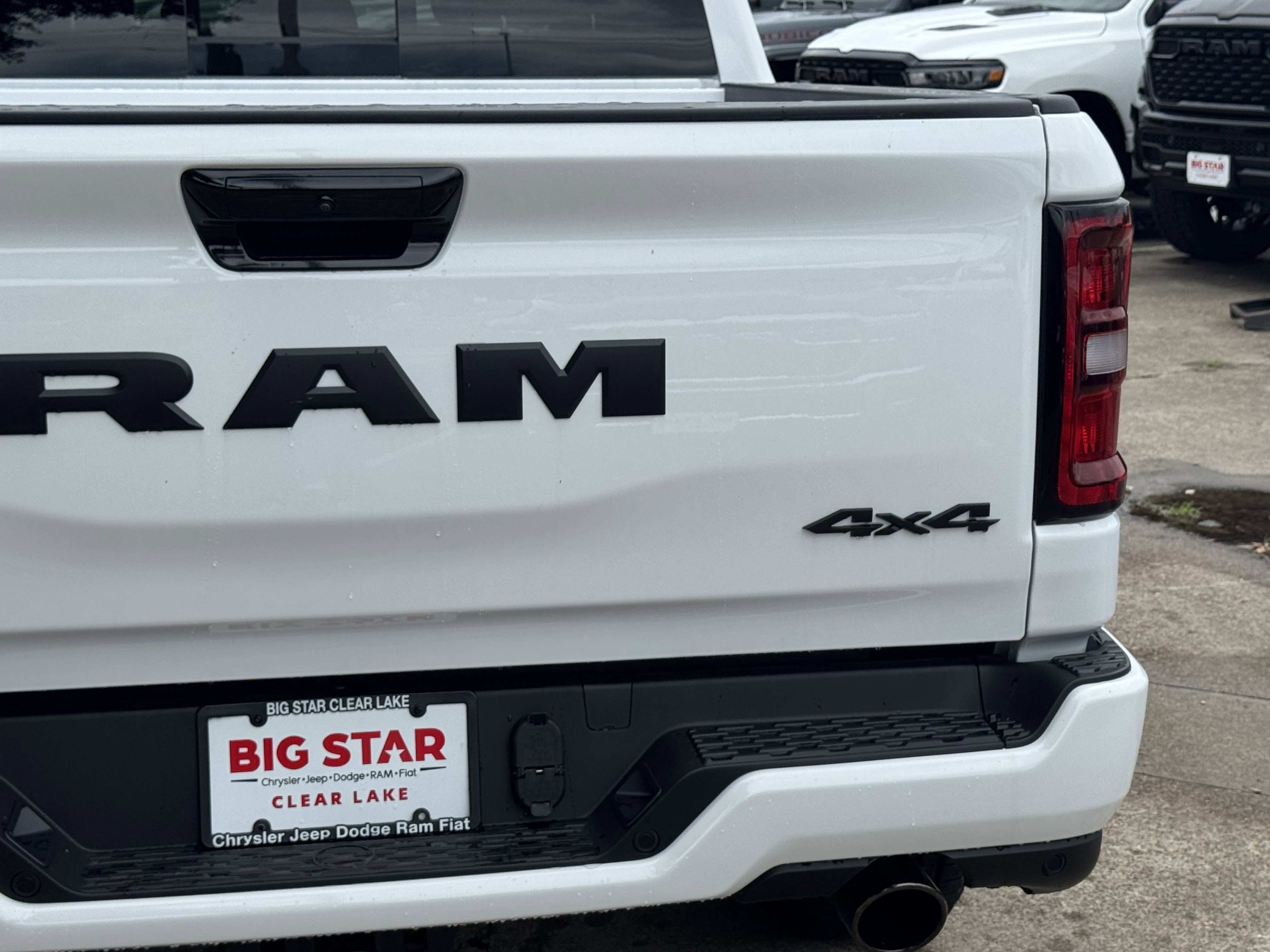 New 2026 Bright White Clear-Coat Exterior Paint RAM Lone Star image 9