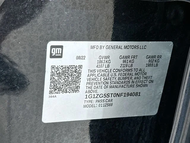 Used 2022 Black Chevrolet RS image 40
