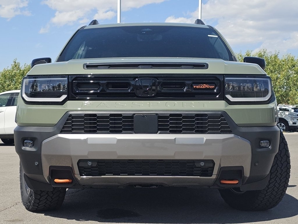 New 2026 Ash Green Metallic Honda TrailSport Elite Blackout image 3
