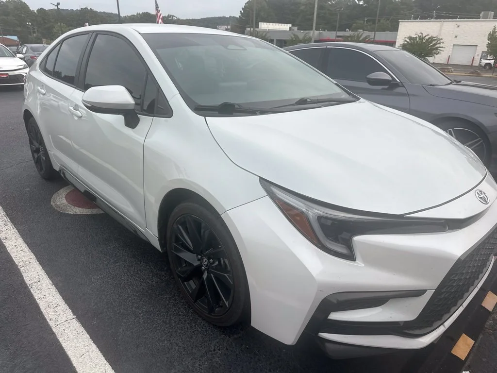 Used 2024 Beige Toyota SE image 3