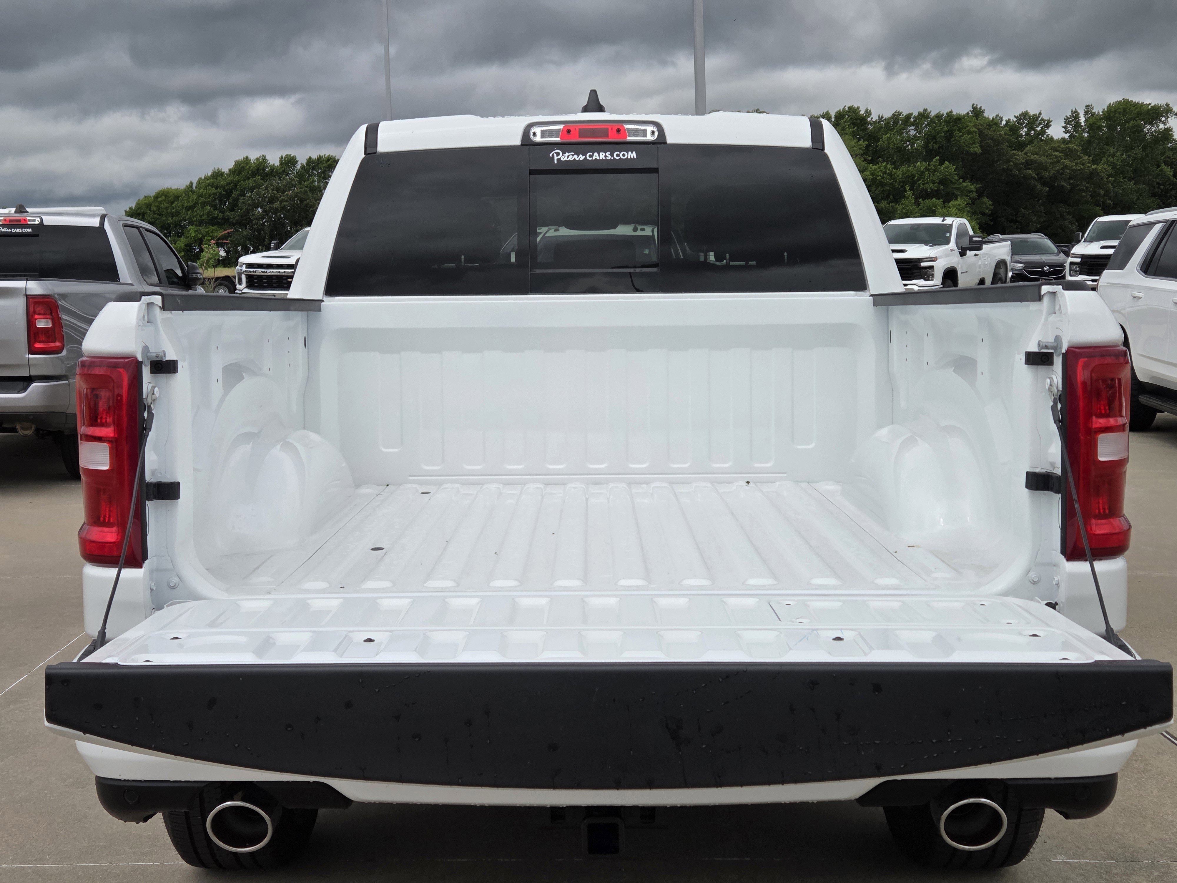 New 2026 Bright White Clearcoat Ram Laramie image 8