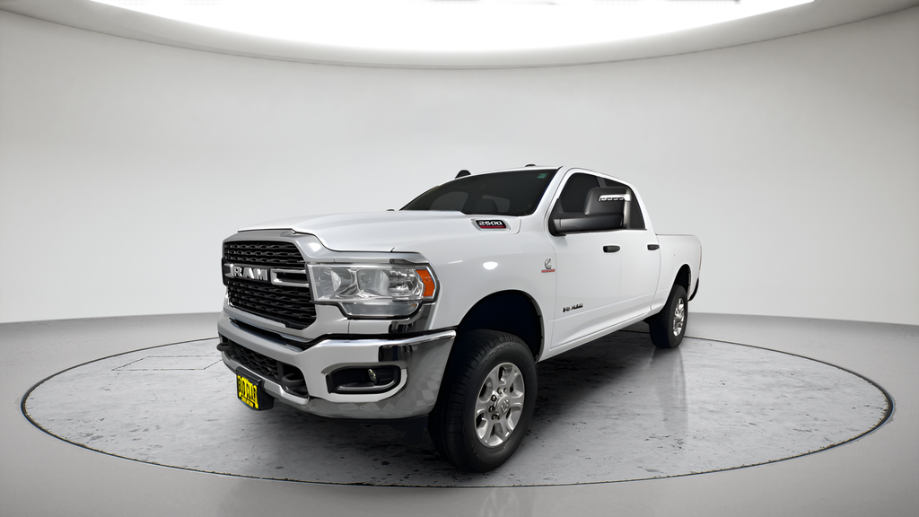 Used 2024 Bright White Clearcoat Ram Big Horn image 7